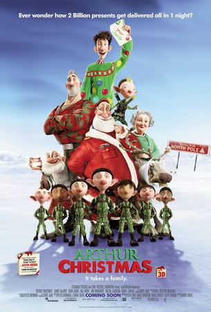 similar movies like arthur christmas 2011