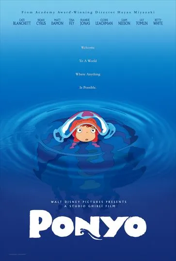 similar movies like Finding Nemo 2003 featuring Ponyo 2008
