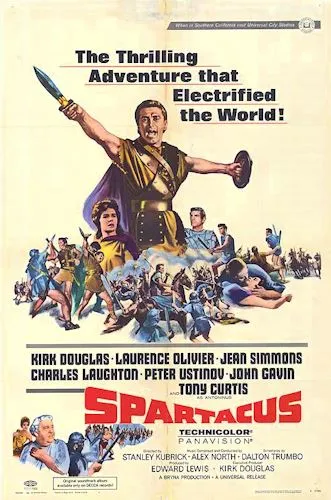 similar movies like Gladiator 2000 featuring Spartacus 1960