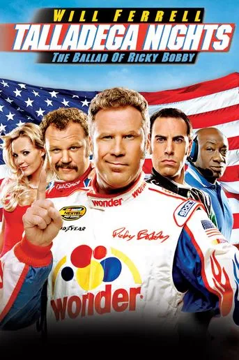 similar movies like Speed Racer 2008 featuring Talladega Nights The Ballad of Ricky Bobby 2006