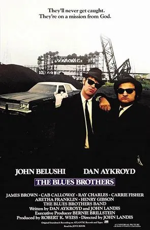 similar movies like Baby Driver 2017 featuring The Blues Brothers 1980